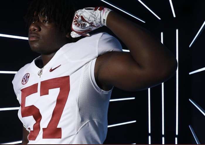 Class of 2022 offensive lineman Elijah Pritchett.